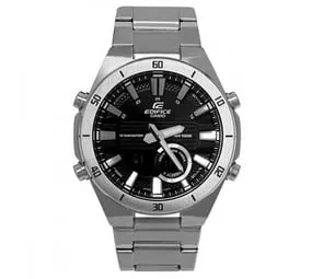 Casio Edifice Anadigi Blk Dial