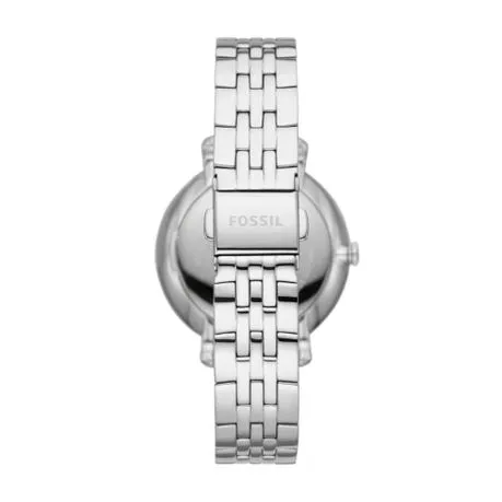 Fossil Jacqueline Womens Silver Stainless Steel Watch - ES5164