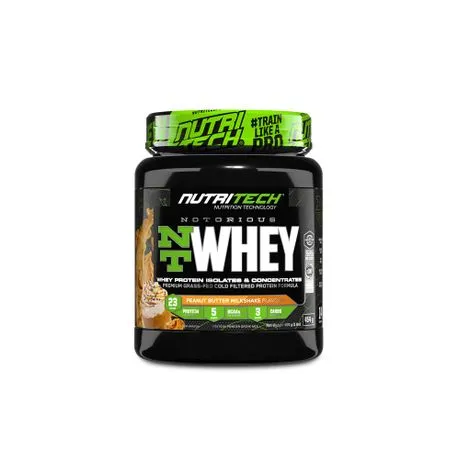 Nutritech NOTORIOUS NT Whey Peanut Butter Milkshake - 1lb