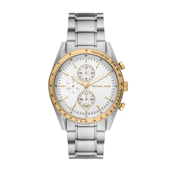 Michael Kors Men's Accelerator Chronograph, Stainless Steel Watch - MK9112