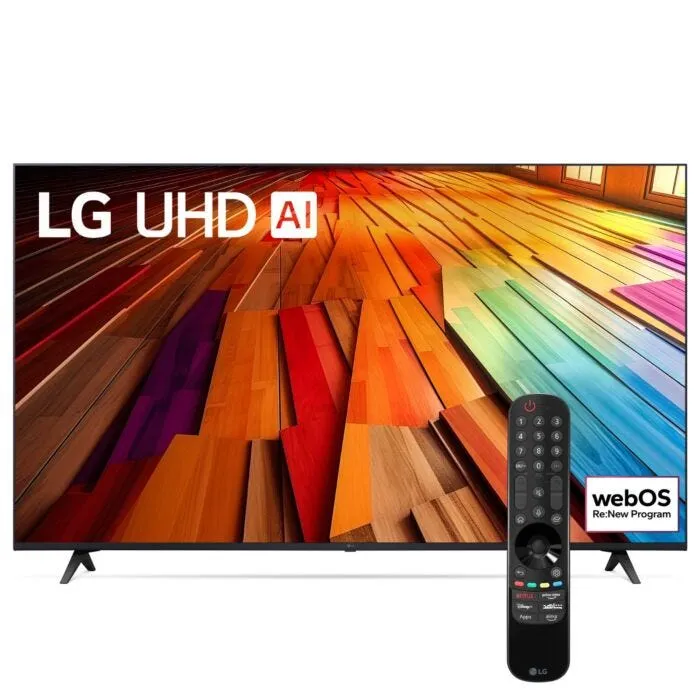 LG 190cm (75") UHD UT80 4K AI Magic Remote HDR10 WebOS24 - 75UT80006LA