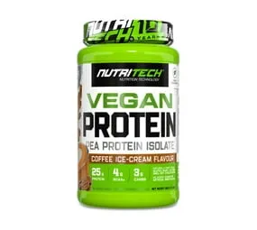 Nutritech 100% Vegan Protein (908g) - Coffee Ice-Cream