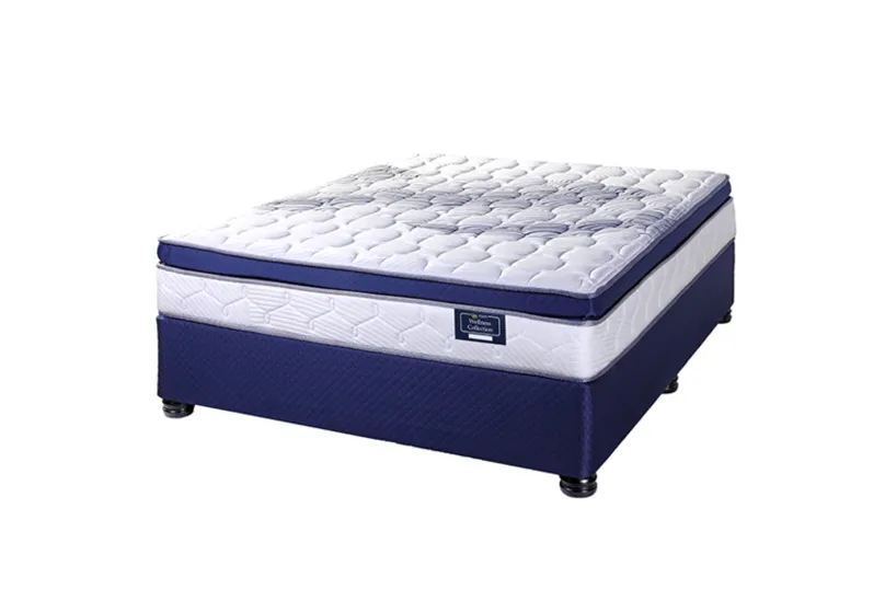 Serta Wellness Rosalie 152cm (Queen) Plush Bed Set Standard Length