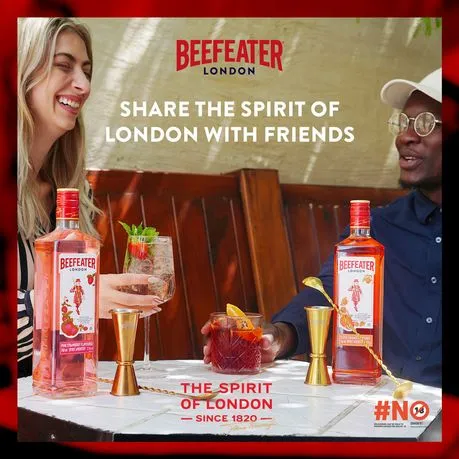 Beefeater Blood Orange Gin Cocktail Kit 750ml