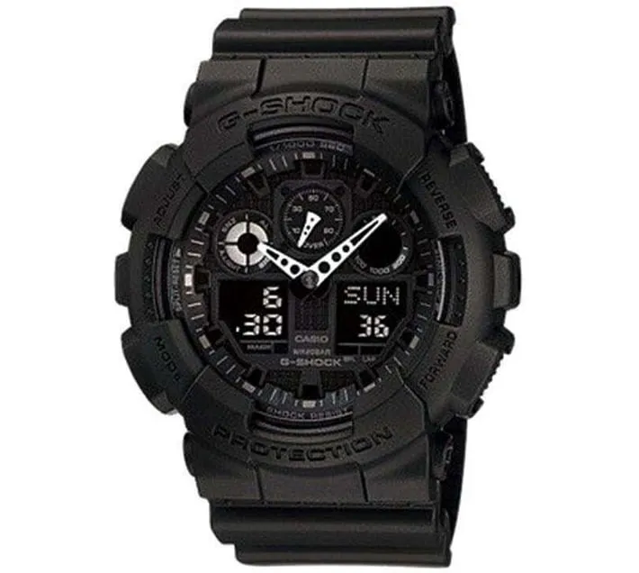 Casio G-Shock GA-100 Analog-Digital Watch  - For Men