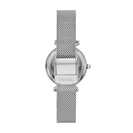 Fossil Womens Watches Carlie Mini Womens Silver Watch-ES5083