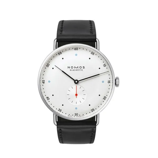 Nomos Metro 38 Glass Back Stainless Steel Watch