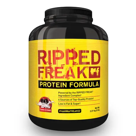 PharmaFreak Ripped Freak Protein Cookies & Cream - 2.27kg