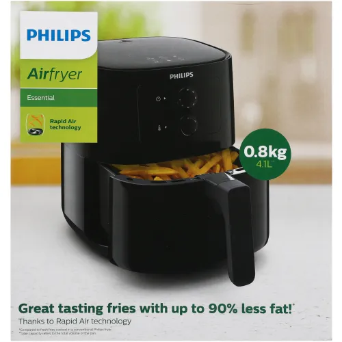 Philips 3000 Series (4.1L) Analogue L Airfryer, HD9200/91