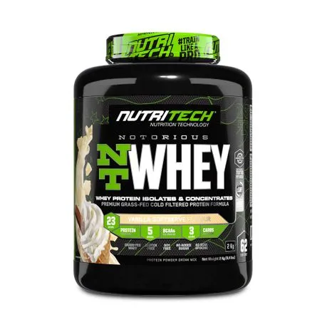 Nutritech NOTORIOUS NT Whey 2kg Vanilla Soft Serve