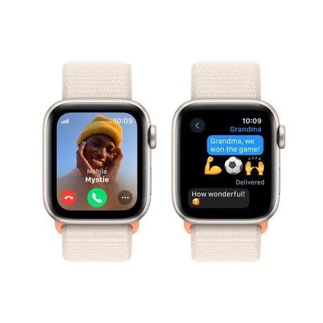 Apple Watch SE GPS + Cellular Aluminium Case with Sport Loop (40mm) 2023