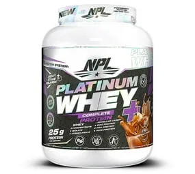 NPL Platinum Whey+ Protein (2kg) - Caramel Fudge