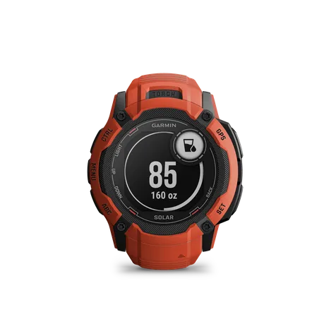 Garmin Instinct 2X, Solar - Flame Red