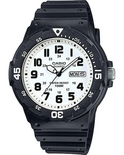 Casio Analog Wrist Watch (Black & White)