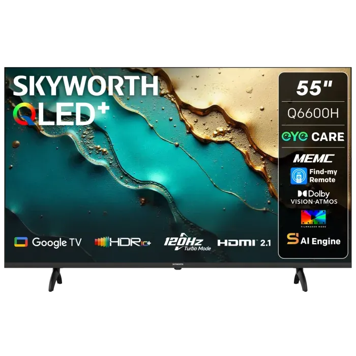 Skyworth 55-inch QLED Google TV-55Q6600H