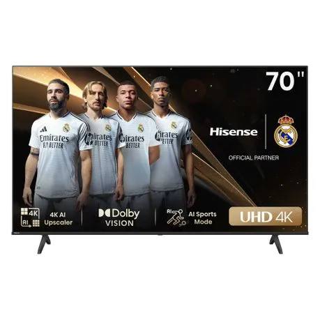 Hisense 70 Inch A6N Series UHD 4K Smart TV 70A6N