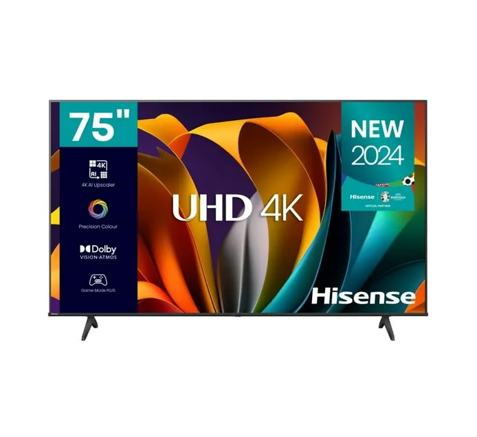 Hisense 75" SMART UHD TV 75A6N