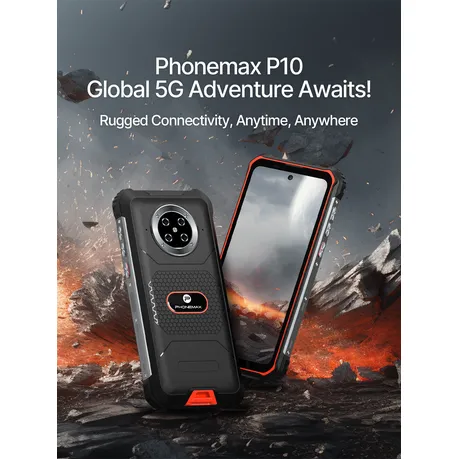 Phonemax P10 Shockproof 5G Rugged Waterproof Smartphone