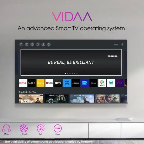 Toshiba 50-inch UHD Smart LED TV - 50C350LN