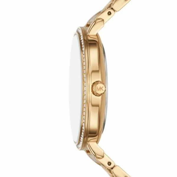 Michael Kors Pyper Three-Hand Gold-Tone Alloy Watch - MK4666