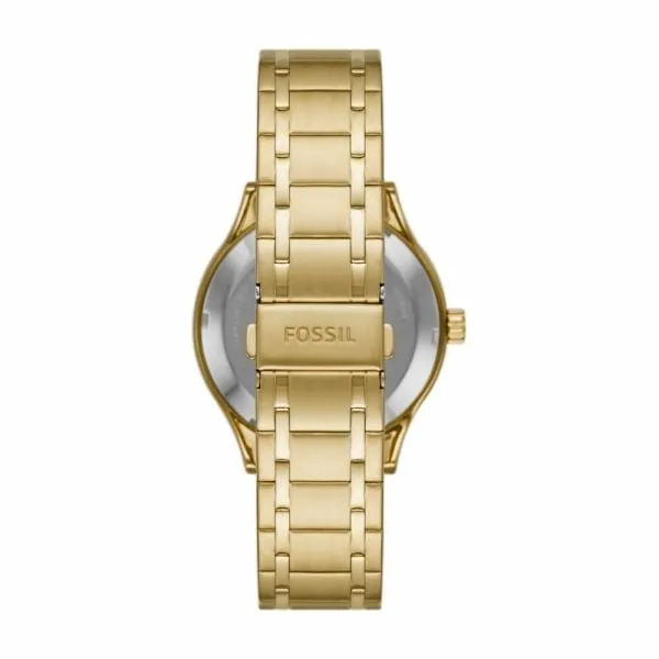 Fossil Men's Fenmore Automatic Gold-Tone Stainless Steel Watch - BQ2649