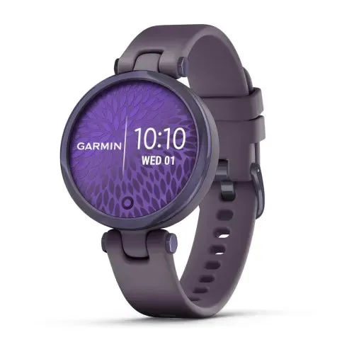 Garmin Lily Midnight Orchid Deep Orchid Silicone