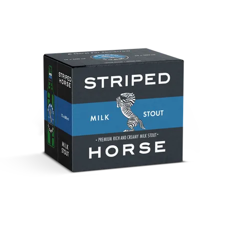 Striped Horse Milk Stout 12 x 600ml