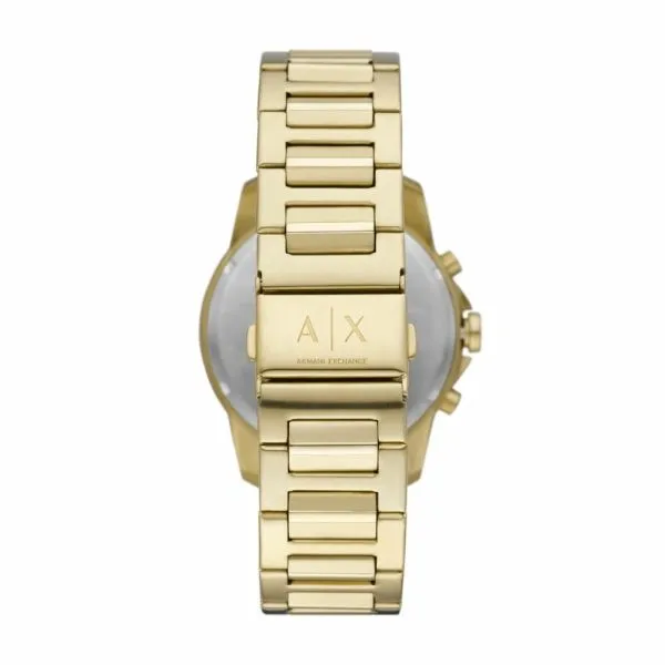 Armani Exchange Chronograph Gold-Tone Stainless Steel Watch - AX1721