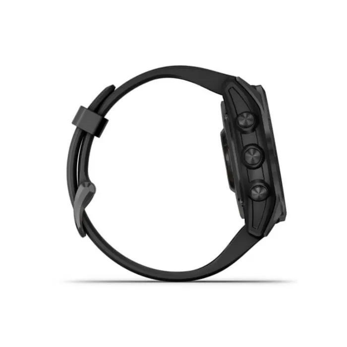 Garmin Fenix 7S Solar Smartwatch - Slate Grey With Black Band