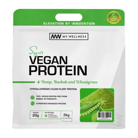 My Wellness Vegan Protein Powder 3kg - Unflavoured