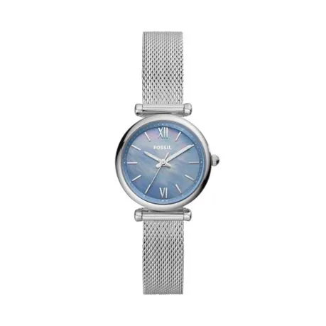 Fossil Womens Watches Carlie Mini Womens Silver Watch-ES5083