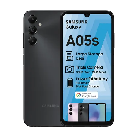 Samsung Galaxy A05s Dual Sim 128GB - Black