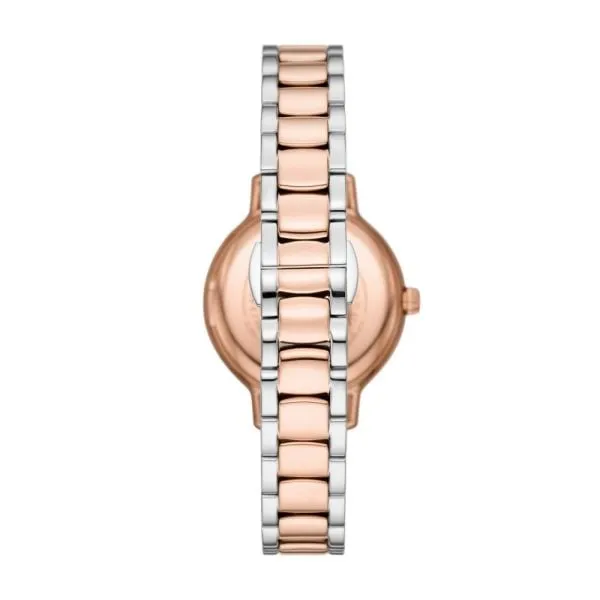 Emporio Armani Women's Three-Hand, Rose Gold-Tone Least 50% Recycled Stainless Steel Watch - AR11499