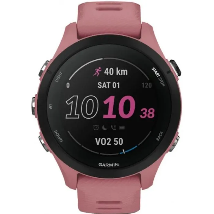 Garmin Forerunner 255S Smartwatch - Light Pink