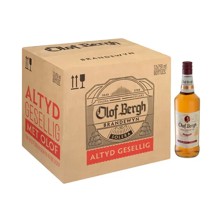 Olof Bergh Brandy - Case 12 x 750ml