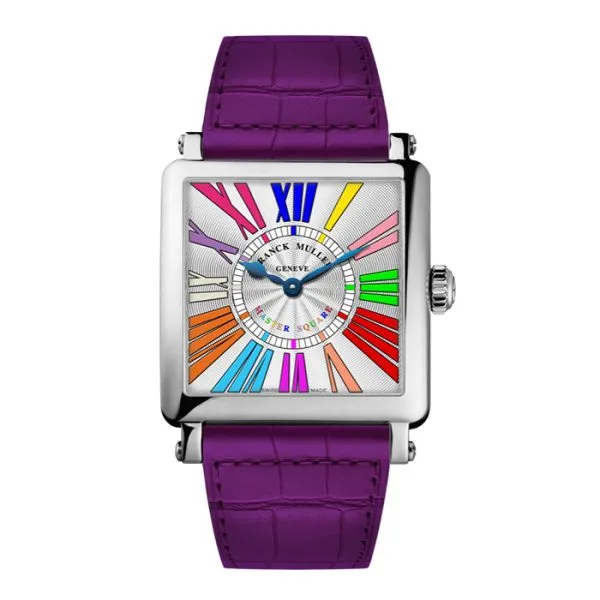 Franck Muller Master Square Coloured Dreams Stainless Steel Watch