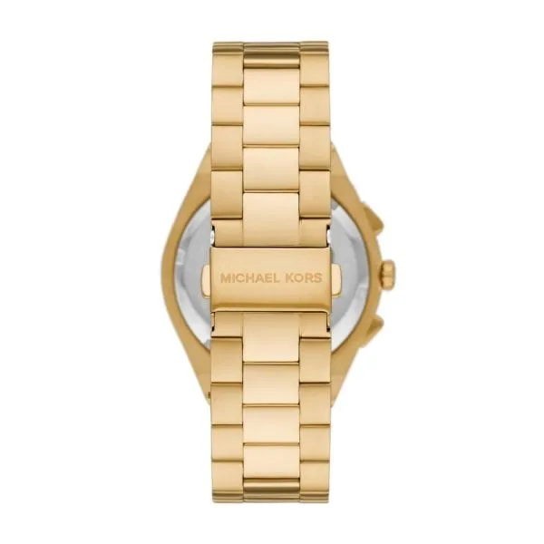 Michael Kors Men's Lennox Chronograph, Gold-Tone Stainless Steel Watch - MK9120