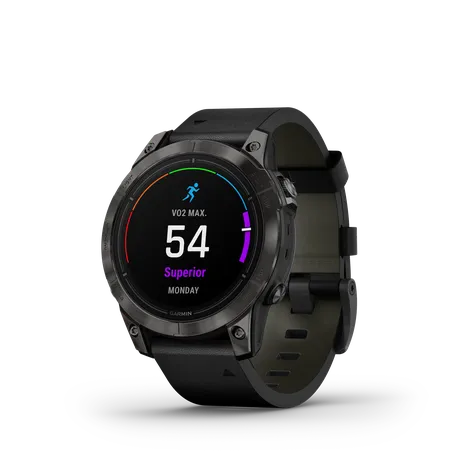 Garmin epix Pro (Gen 2) 47 mm - Slate Grey with black silicone band