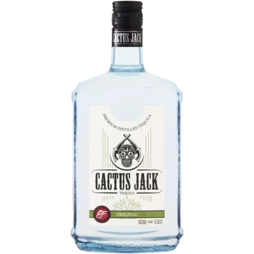 Cactus Jack Original Tequila Bottle 750ml