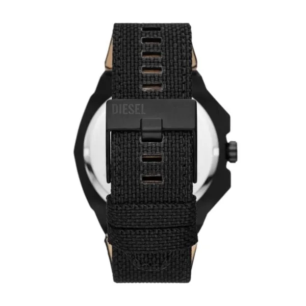 Diesel Framed Solar-Powered Black rPET Watch - DZ4654