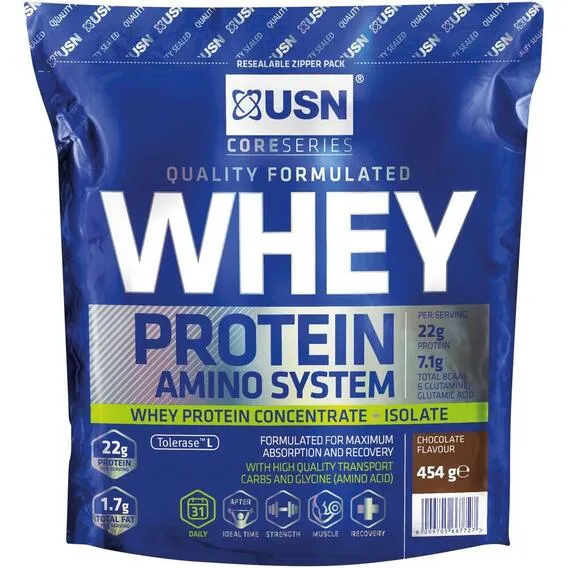 USN Amino Whey CHOCOLATE 454, G