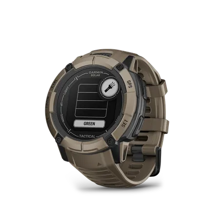 Garmin Instinct 2X Solar - Tactical Edition, Coyote Tan