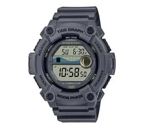 Casio Digital Grey Dial Resin S