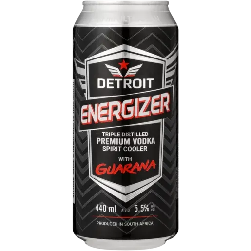 Detroit Energizer Spirit Cooler Can 440ml