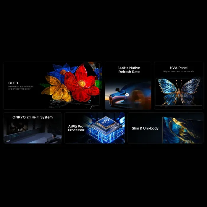 TCL 75-Inch QLED Google TV-75P8K