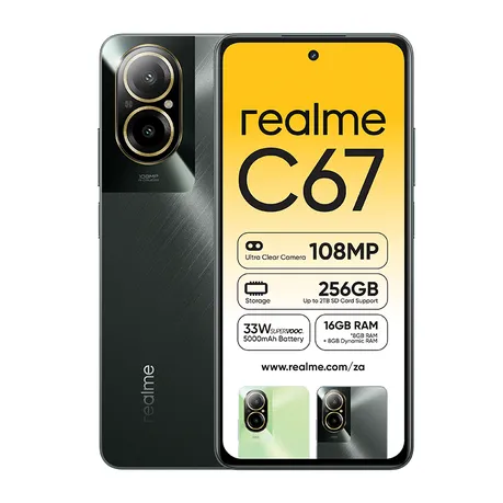 Realme C67 4G Dual Sim 256GB - Black