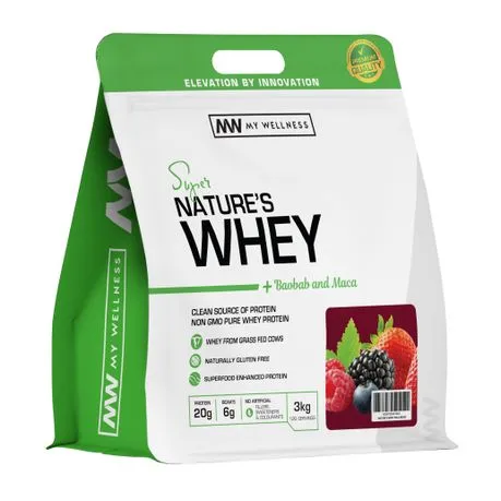 My Wellness Natures Whey Protein 3kg - Berry and Beet