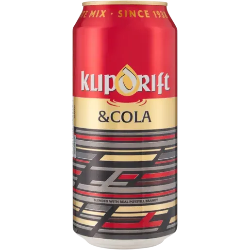 Klipdrift & Cola Can 440ml