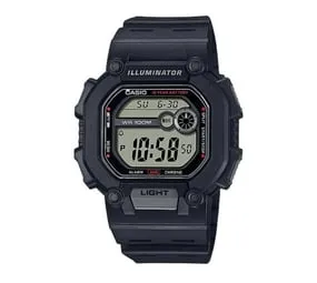 Casio Digital Black Case Dual T