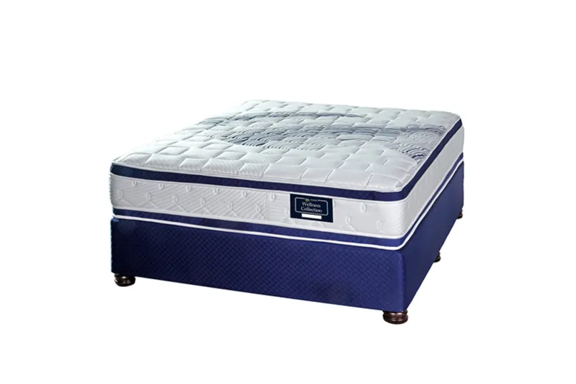 Serta Wellness Willow 152cm (Queen) Firm Bed Set Standard Length